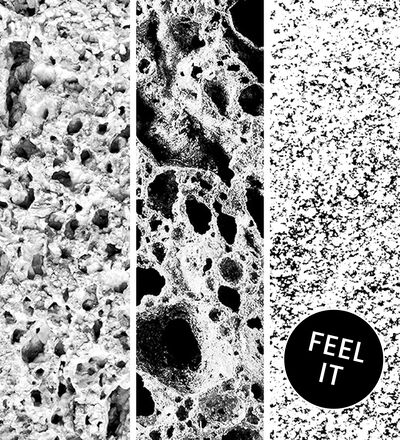 Teeth microscope view