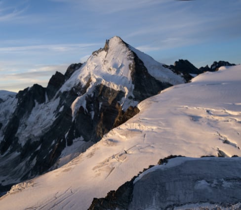 Mountain peak photo
